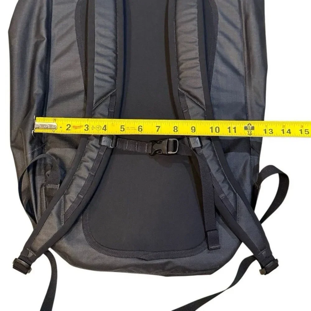ARC'TERYX Granville Backpack Black Ripstop Nylon Discontinued Logo  Used